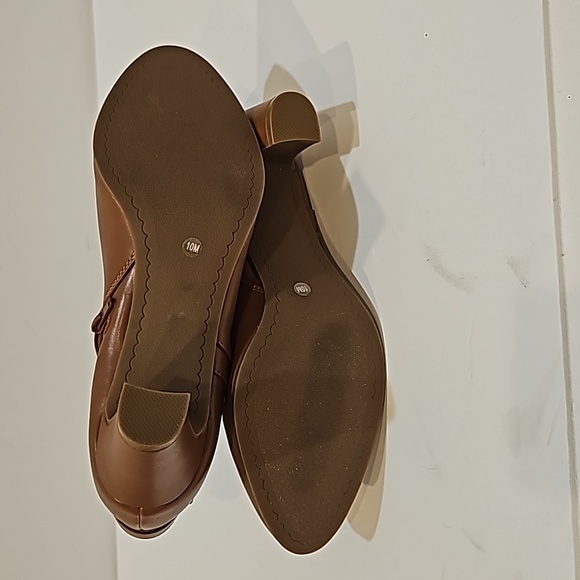 Charter Club Women’s Pixxy Tan Brown Heeled Ankle Boots Size 10M - Picture 5 of 8